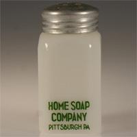 Hazel-Atlas Home Soap Company Advertising Shaker