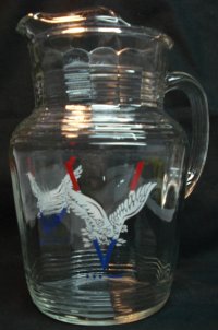 Hazel-Atlas Victory Eagle Jug