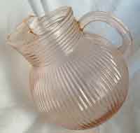 Hazel-Atlas #9937 Tilt Ball Pitcher