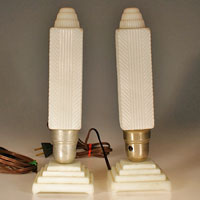 Houze Milk Glass Tube Lamps