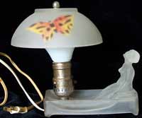 Houze Lamp w/ Reclining Nude