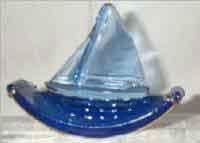 Houze Sailboat Rocker Blotter
