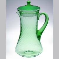 Huntington # 771 Twisted Optic Covered Jug