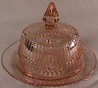 Jeannette #2927 Anniversary Butter Dish