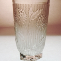 Jeannette Chrysanthemum & Herringbone Tumbler