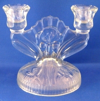 Jeannette # 387 Iris Duo Candlestick