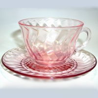 Jeannette Zig Zag Cup & Saucer