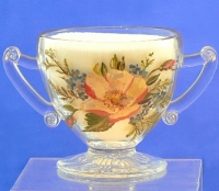 Jeannette Camellia Cream & Sugar w/ Flowered Foot