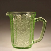 Jeannette Floral (Poinsettia) Pitcher