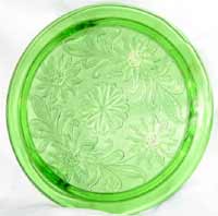 Jeannette Sunflower Cake Plate