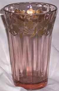 Jeannette Cherry Blossom Gold Encrusted Tumbler