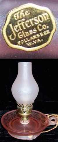 Jefferson Glass Lamp
