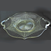 Lancaster # 867/4 Handled "Dart" Sandwich Plate