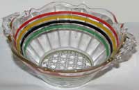 Lancaster # 720/1 Bowl w/ Ring Decoration