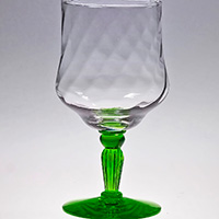 Libbey #8157 Floridian V.O. Bi-Color Goblet