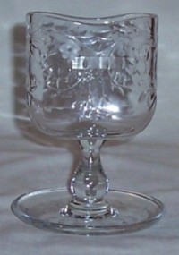 Libbey Cigarette Holder w/ Unknown Cutting