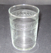 Libbey Needle-Etched Tumbler
