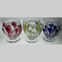 Libbey Nash Lily Pad Cordials