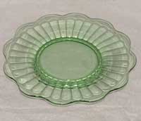Liberty Works Bamboo Optic Scalloped Edge Plate