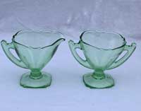 Liberty Works Rounded Square Cream and Sugar