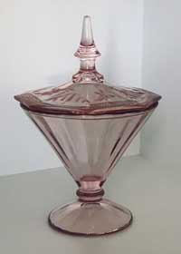 Liberty Works Footed Candy Jar