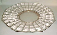 Liberty Works Bamboo Optic Octagon Edge Cracker Plate