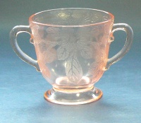 Macbeth-Evans Dogwood Footed Cream & Sugar