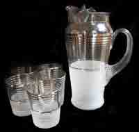 Macbeth-Evans #26783 Pitcher and Glasses