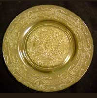 Macbeth-Evans S Pattern "Stippled Rose Band"  Plate