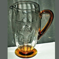 Monongah # 20 Bi-Color Jug w/ Optic & #808 Etch