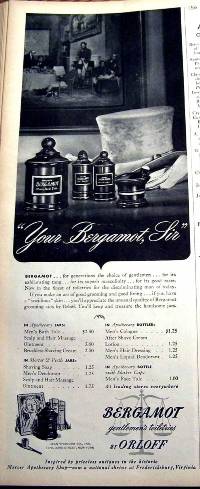 Bergamot by Orloff Ad
