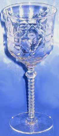 Libbey / Rock Sharpe #1005  Romance Goblet