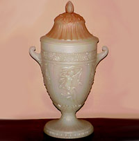 Northwood Dancing Ladies Urn/Lamp