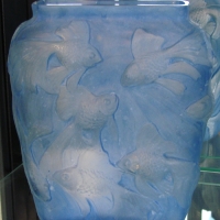 Phoenix Reuben-Line Tropical Fish (Gold Fish) Vase