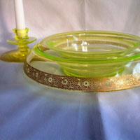 Potomac Console Set w/ Minton Decoration