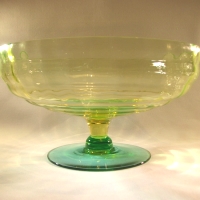 Utility Cambodia Ware Bi-Color Footed Bowl