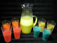 West Virginia Glass Specialty Blendo Set