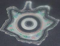 L. E. Smith #  650/807 Tiny Hobnail  Plate