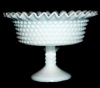 L. E. Smith # 5571 Hobnail Compote