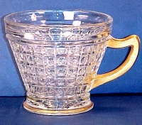 L. E. Smith "Do-Si-Do" Cup, Cream & Sugar