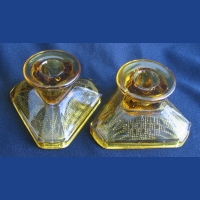 L. E. Smith #  133 "Romanesque" Candleholders