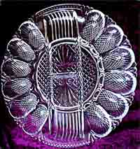 L. E. Smith Egg Plate