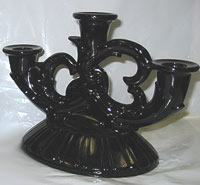 L. E. Smith #  700 Triple Candleholder
