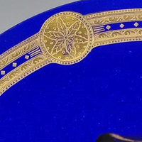 Cambridge # 707 Etch Gold Encrusted
