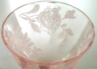 Cambridge # 722 Dresden Rose Etch Cambridge # 722 Dresden Rose Etch