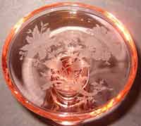 Cambridge # 517 "Early Wildflower" Etch