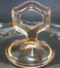 L. E. Smith # 505 Center Handle Bowl