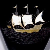 Central Galleon Decoration