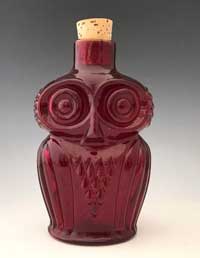 Viking #7255 Owl Bottle