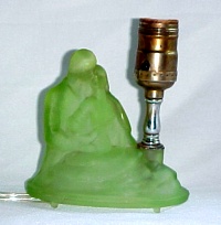 L. E. Smith Lovers Lamp
